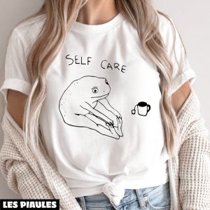 Cadeau Pour Mon Amoureuse T-Shirt Funny Frog Self Care
