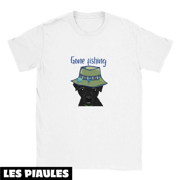 Cadeau Pour Mon Amoureuse T-Shirt Gone Fishing Ted