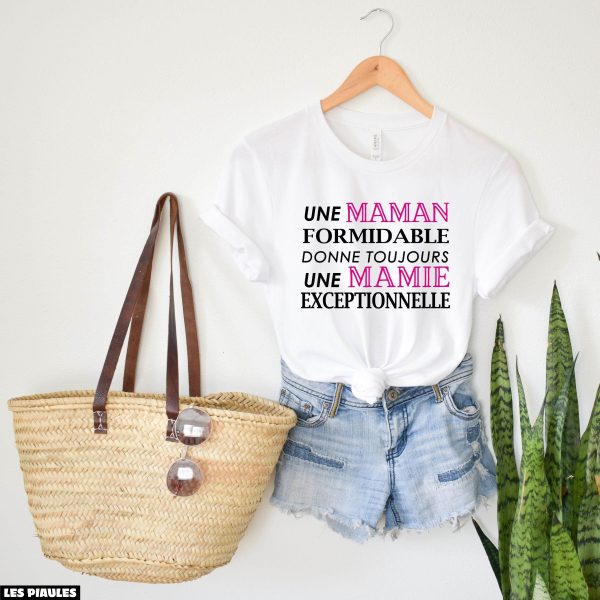 Cadeau Pour Mon Amoureuse T-Shirt Great Mom Exceptionnelle