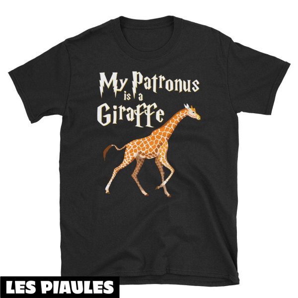 Cadeau Pour Mon Amoureuse T-Shirt My Patronus Is A Giraffe