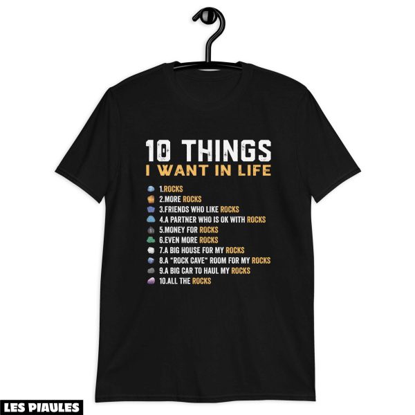 Cadeau Pour Mon Amoureux T-Shirt 10 Things I Want In My