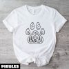 Cadeau Pour Mon Amoureux T-Shirt Dog Paw Camping Adventures
