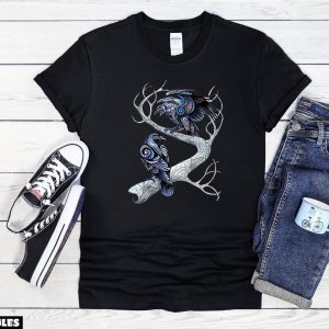 Cadeau Pour Mon Amoureux T-Shirt Hugin And Munin Ravens Cadeau Pour Mon Amoureux T-Shirt Hugin And Munin Ravens