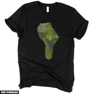 Cadeau Pour Mon Amoureux T-Shirt Iguana Green American Cadeau Pour Mon Amoureux T-Shirt Iguana Green American