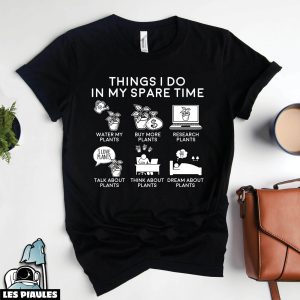 Cadeau Pour Mon Amoureux T-Shirt Mon Temps Libre Art Vegetal Cadeau Pour Mon Amoureux T-Shirt Mon Temps Libre Art Vegetal