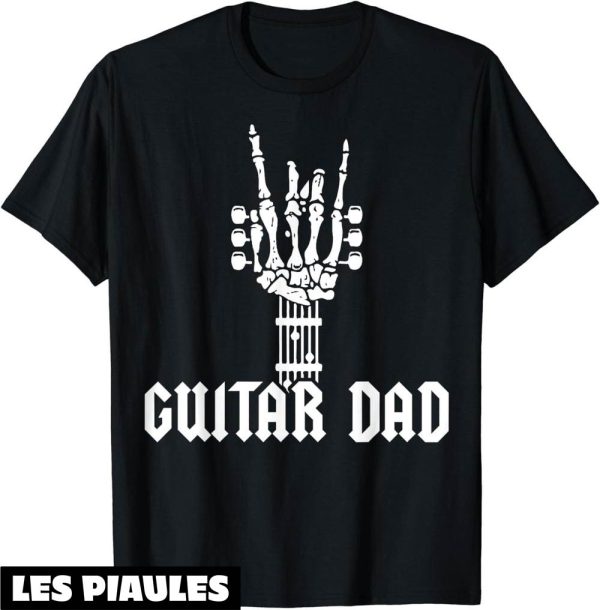 Fete De La Musique T-Shirt Bassist Fete Des Peres Guitar