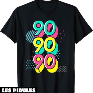 Fete De La Musique T-Shirt Cadeau Deguisement Annees 90