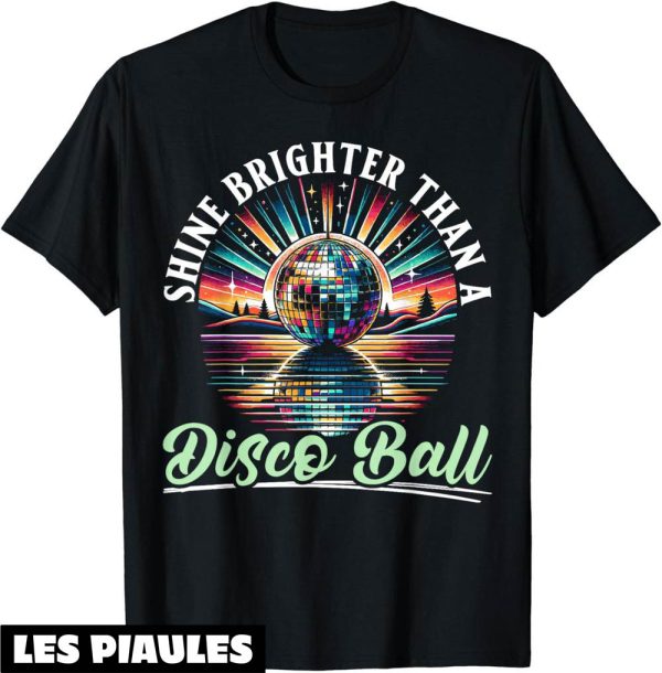 Fete De La Musique T-Shirt Disco Party Disco Danse Danseuse