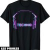 Fete De La Musique T-Shirt Dj Casque Techno Musique Festival