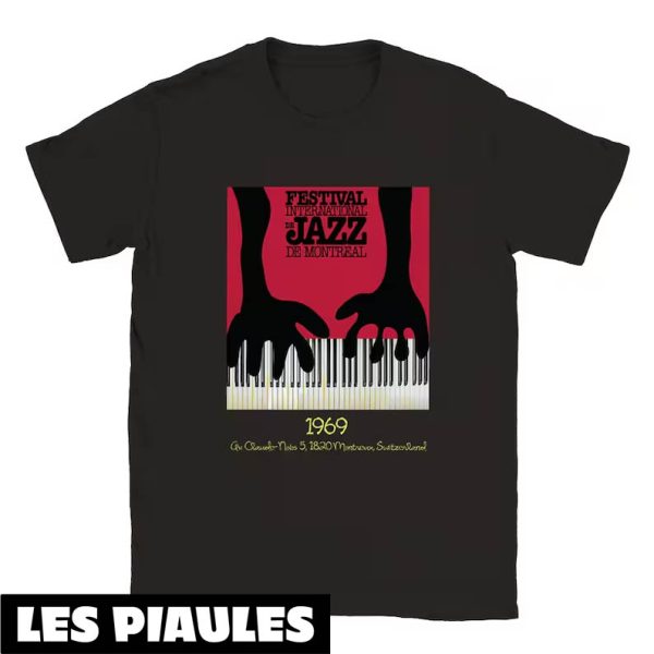 Fete De La Musique T-Shirt Festival De Jazz De Montreal