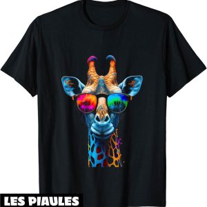 Fete De La Musique T-Shirt Girafe Lunettes De Soleil