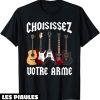 Fete De La Musique T-Shirt Guitar Musicien Rock Cadeau