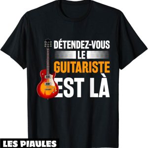Fete De La Musique T-Shirt Guitariste Musicien Drole Cadeau