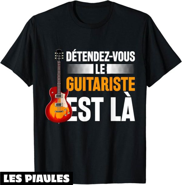 Fete De La Musique T-Shirt Guitariste Musicien Drole Cadeau