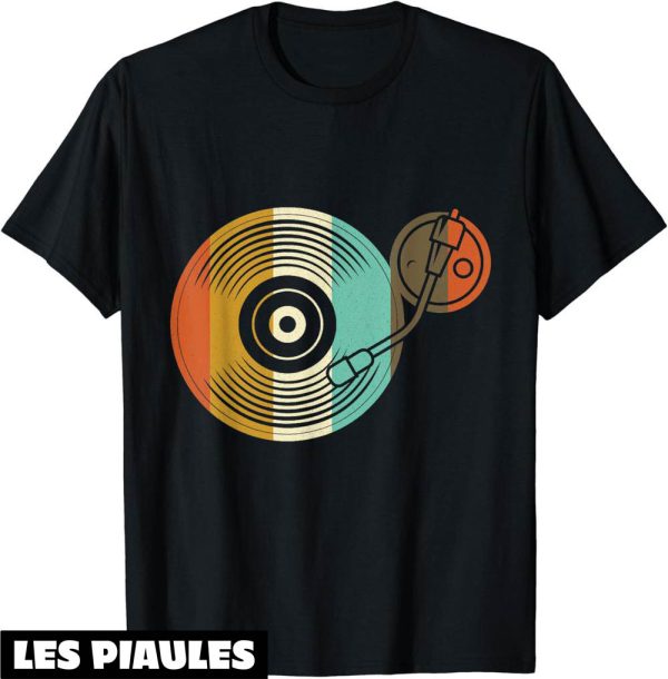 Fete De La Musique T-Shirt Interrupteur En Vinyle Platine