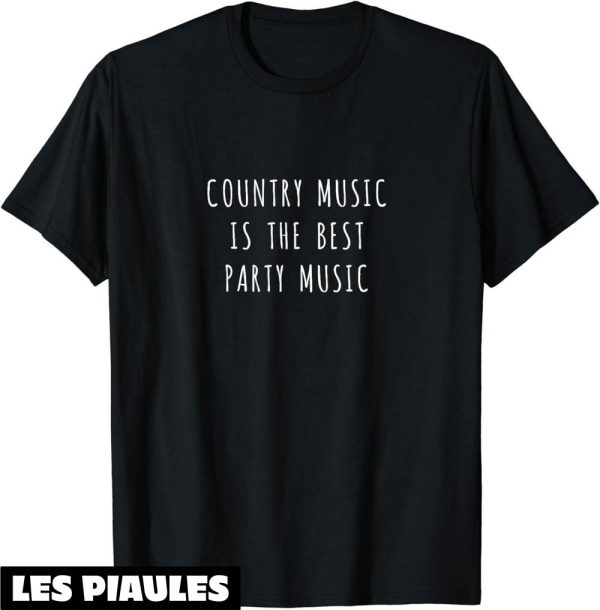 Fete De La Musique T-Shirt La Musique Country Est
