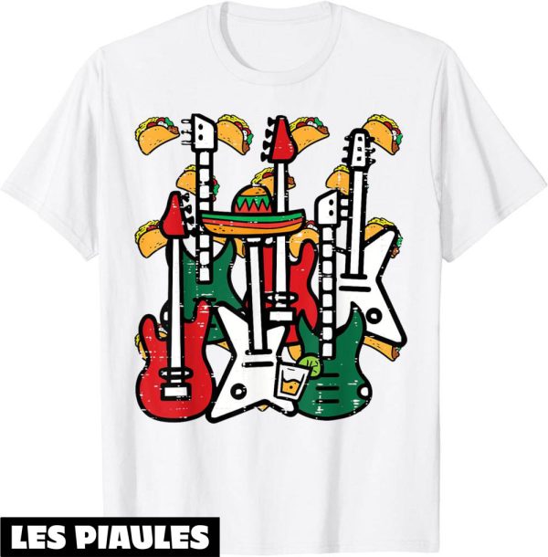Fete De La Musique T-Shirt Mexique Guitares Musique