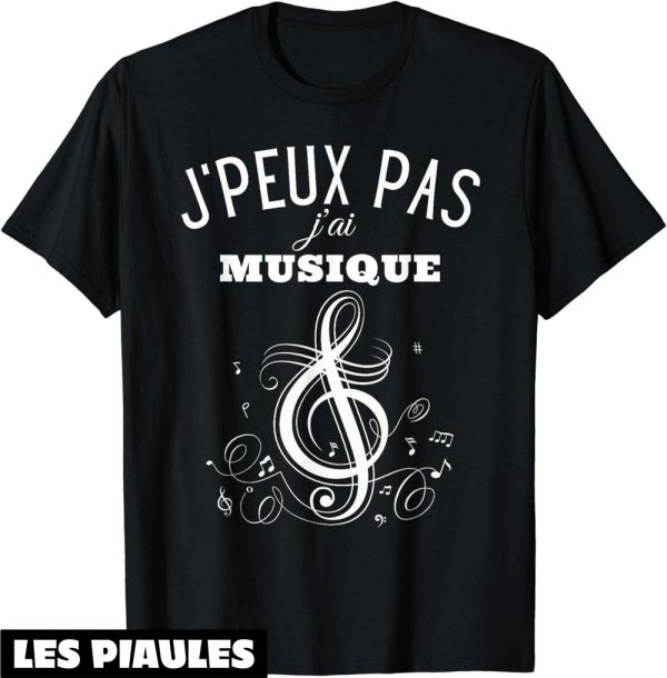 Fete De La Musique T-Shirt Musique Chant Instrument Cadeau