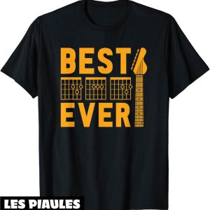 Fete De La Musique T-Shirt Papa Guitariste Peres Musicien