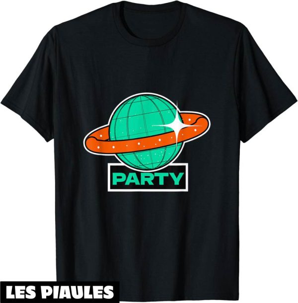 Fete De La Musique T-Shirt Party Planet Design Rave Rave