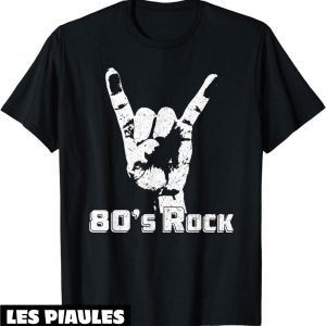Fete De La Musique T-Shirt Rock Annees 80 Groupe De Rock