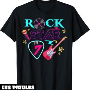 Fete De La Musique T-Shirt Rock Star Fete D’anniversaire 7