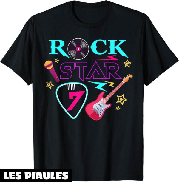 Fete De La Musique T-Shirt Rock Star Fete D’anniversaire 7