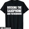 Fete De La Musique T-Shirt Saxophone Papa Fete Des Peres