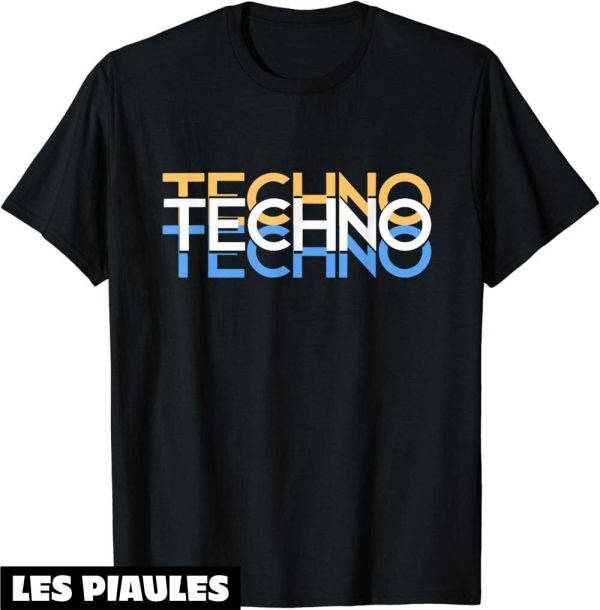 Fete De La Musique T-Shirt Techno Rave Fete Dj Musique