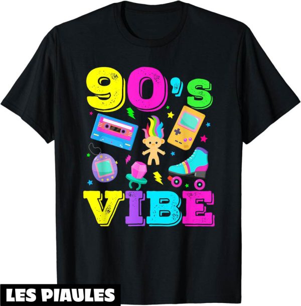 Fete De La Musique T-Shirt Tenue A Theme Des Annees 90