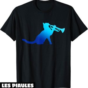 Fete De La Musique T-Shirt Trompettiste Le Chat Musicien