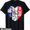 Fete Nationale T-Shirt 14 Juillet Drapeau Francais