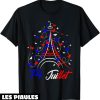 Fete Nationale T-Shirt 14 Juillet Drapeau Francaise
