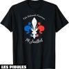 Fete Nationale T-Shirt 14 Juillet Francais Fleur De Lys