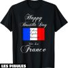 Fete Nationale T-Shirt Bastille France 14 Juillet Francaise