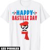 Fete Nationale T-Shirt Drapeau Francais Humoristique