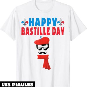 Fete Nationale T-Shirt Drapeau Francais Humoristique