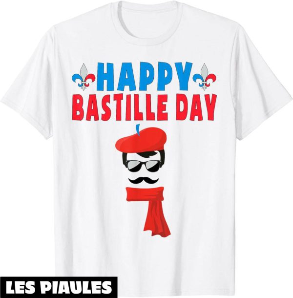 Fete Nationale T-Shirt Drapeau Francais Humoristique