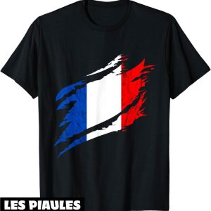 Fete Nationale T-Shirt Drapeau France Vintage Drapeau