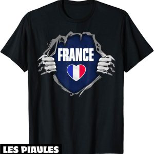 Fete Nationale T-Shirt Drapeau National J’aime La France