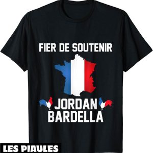 Fete Nationale T-Shirt Fier Soutenir Bardella France