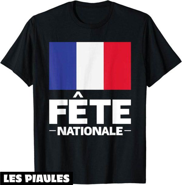 Fete Nationale T-Shirt France Jour De La Bastille 14 Juillet