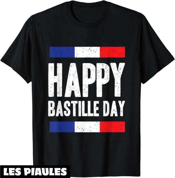 Fete Nationale T-Shirt Happy Bastille Day 14 Juillet