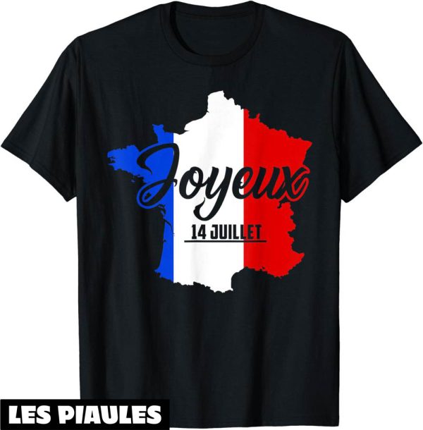 Fete Nationale T-Shirt Joyeux 14 Juillet France