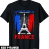 Fete Nationale T-Shirt Joyeux 14 Juillet Vive La France