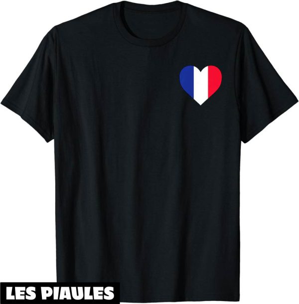 Fete Nationale T-Shirt Maillot Drapeau Francais 14 Juillet