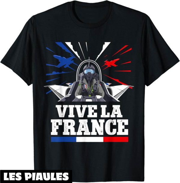 Fete Nationale T-Shirt Patrouille Francaise De L’aviation