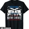 Fete Nationale T-Shirt Resistance 1789 Notre Liberte Cadeau