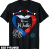 Fete Nationale T-Shirt Un 14 Juillet Fete Nationale