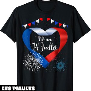 Fete Nationale T-Shirt Un 14 Juillet Fete Nationale
